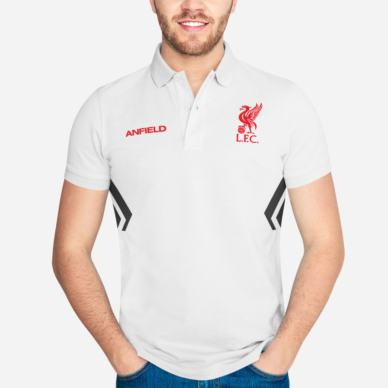 Tricou Prezentare - Liverpool - Alb
