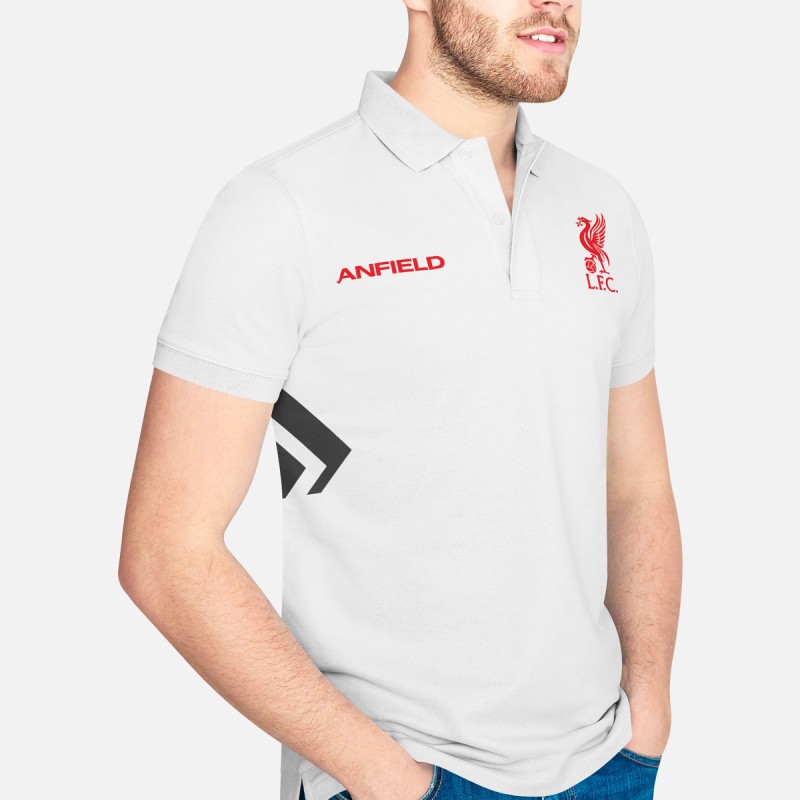 Tricou Prezentare - Liverpool - Alb,Tricouri Polo