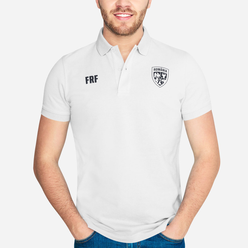 Tricou Prezentare - Romania - Alb,Tricouri Polo