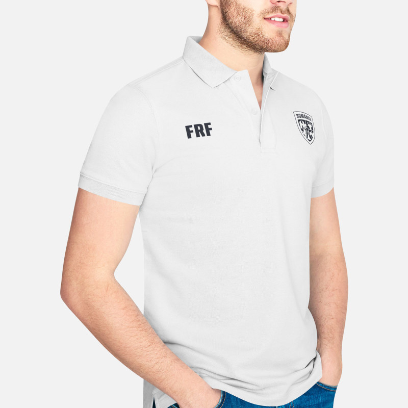 Tricou Prezentare - Romania - Alb,Tricouri Polo