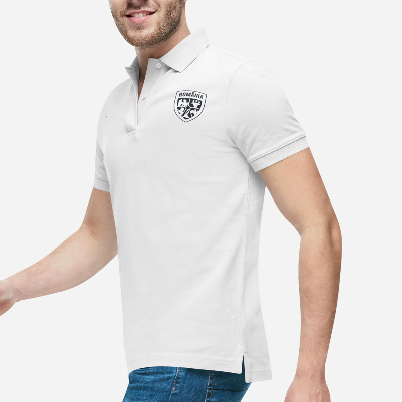Tricou Prezentare - Romania - Alb,Tricouri Polo