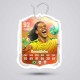 Odorizant Auto - FC Card - Ronaldinho,Odorizante Auto Fotbal