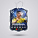 Odorizant Auto - FC Card - Ronaldo,Odorizante Auto Fotbal