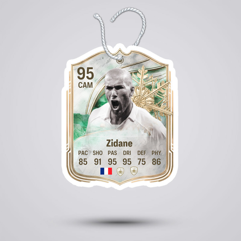 Odorizant Auto - FC Card - Zidane