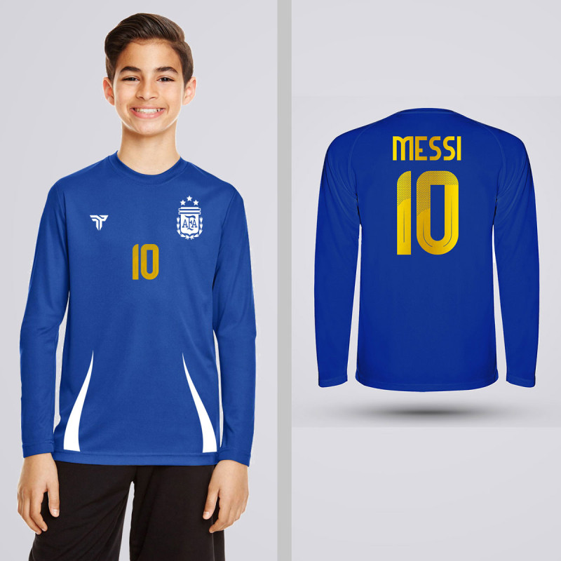 Bluza Copii Messi - Argentina - Albastru