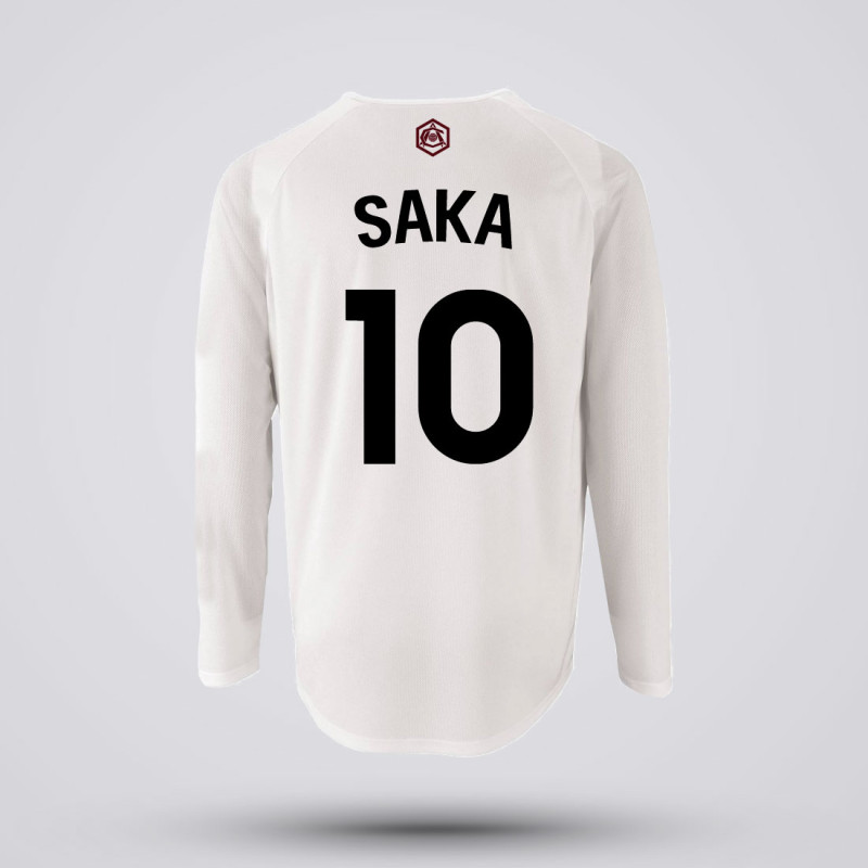 Bluza Copii Saka - Arsenal FC - Alb 