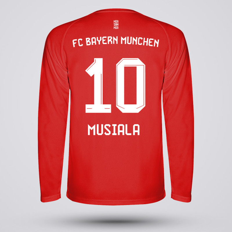 Bluza Copii Musiala - FC Bayern Munich - Rosu,Bluze Fotbal
