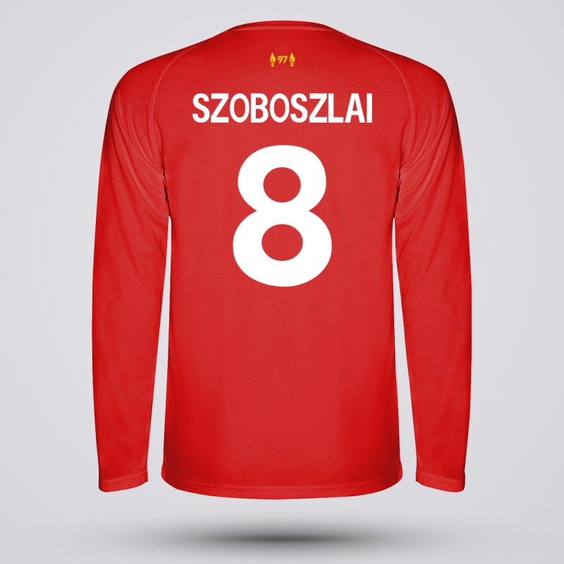 Bluza Copii Szoboszlai - Liverpool FC - Rosu,Bluze Fotbal