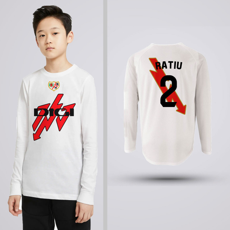 Bluza Copii Ratiu - Rayo Vallecano - Alb