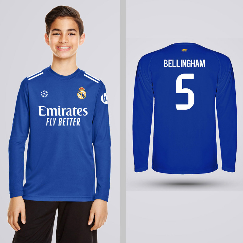 Bluza Copii Bellingham - Real Madrid - Albastru