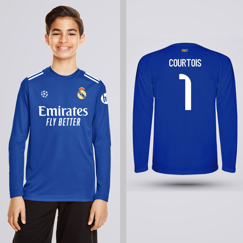 Bluza Copii Courtois - Real Madrid - Albastru