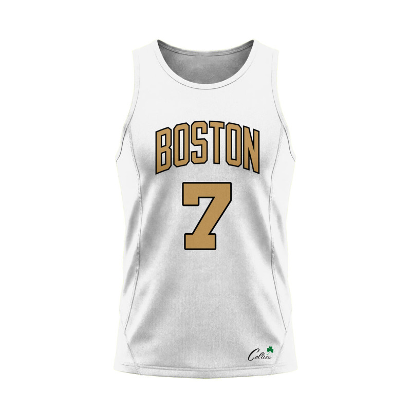 Maiou Copii Jaylen Brown - Boston Celtics - Alb,Tricouri Baschet