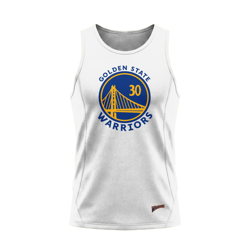 Maiou Copii Stephen Curry - Golden State Warriors - Alb