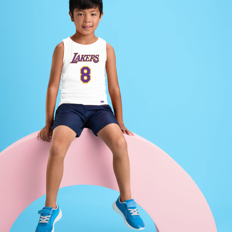Maiou Copii Kobe Bryant - Lakers - Alb