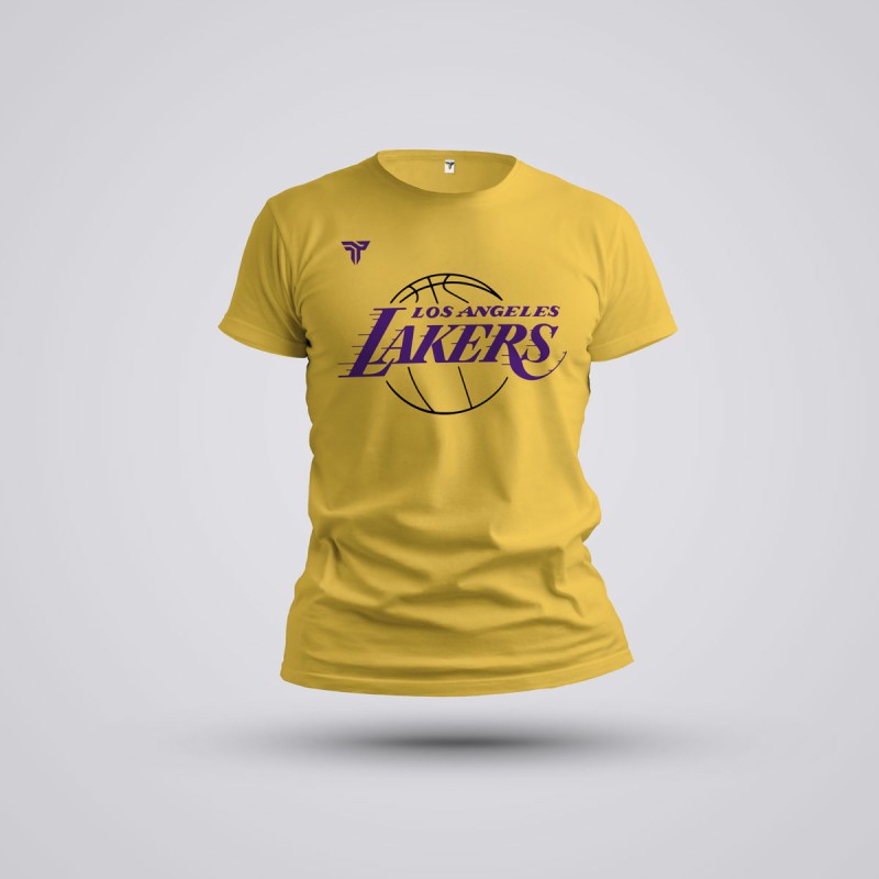 Tricou Copii - Lakers - Galben