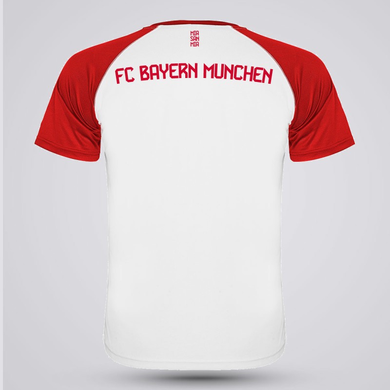 Tricou Copii - FC Bayern Munich - Alb,Tricouri Fotbal