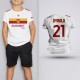 Tricou Copii Dybala - AS Roma - Alb,Tricouri Fotbal