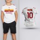 Tricou Copii - AS Roma - Alb - Personalizat,Tricouri Personalizate