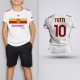 Tricou Copii Totti - AS Roma - Alb,Tricouri Fotbal