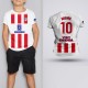 Tricou Copii - Atletico Madrid - Alb - Personalizat,Tricouri Personalizate