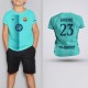 Tricou Copii Kounde - Barcelona - Vernil ,Tricouri Fotbal