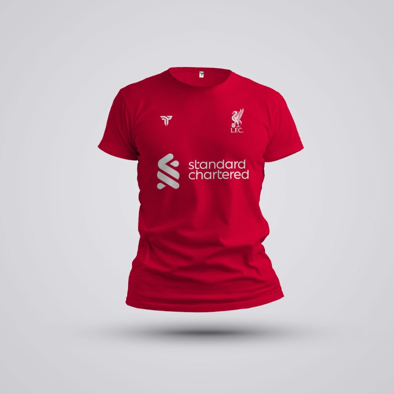 Tricou Copii Salah - Liverpool FC - Rosu