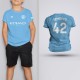 Tricou Copii Semenyo - Manchester City - Albastru,Tricouri Fotbal