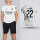 Tricou Copii Rudiger - Real Madrid - Alb,Tricouri Fotbal