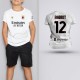 Tricou Copii Rabiot - AC Milan - Alb,Tricouri Fotbal