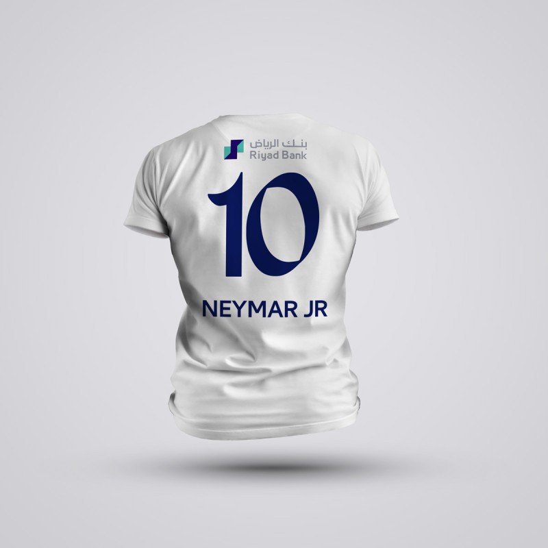 Tricou Copii Neymar Jr - Al-Hilal SFC - Alb