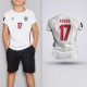 Tricou Copii Foden - Anglia - Alb,Tricouri Fotbal