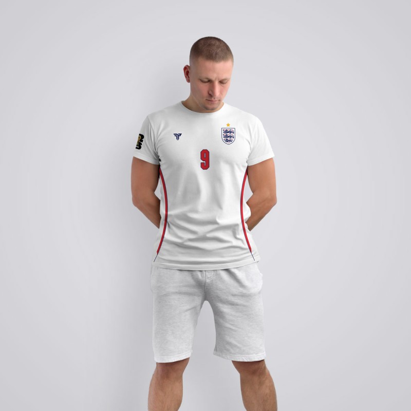 Tricou Kane - Anglia - Alb,Tricouri Fotbal