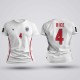 Tricou Rice - Anglia - Alb,Tricouri Fotbal