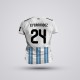 Tricou Copii Fernandez - Argentina - Alb ,Tricouri Fotbal