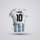 Tricou Messi - Argentina - Alb,Tricouri Fotbal