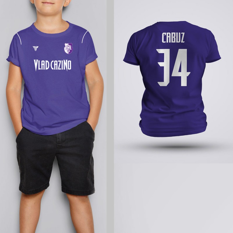 Tricou Copii Cabuz - Arges - Mov