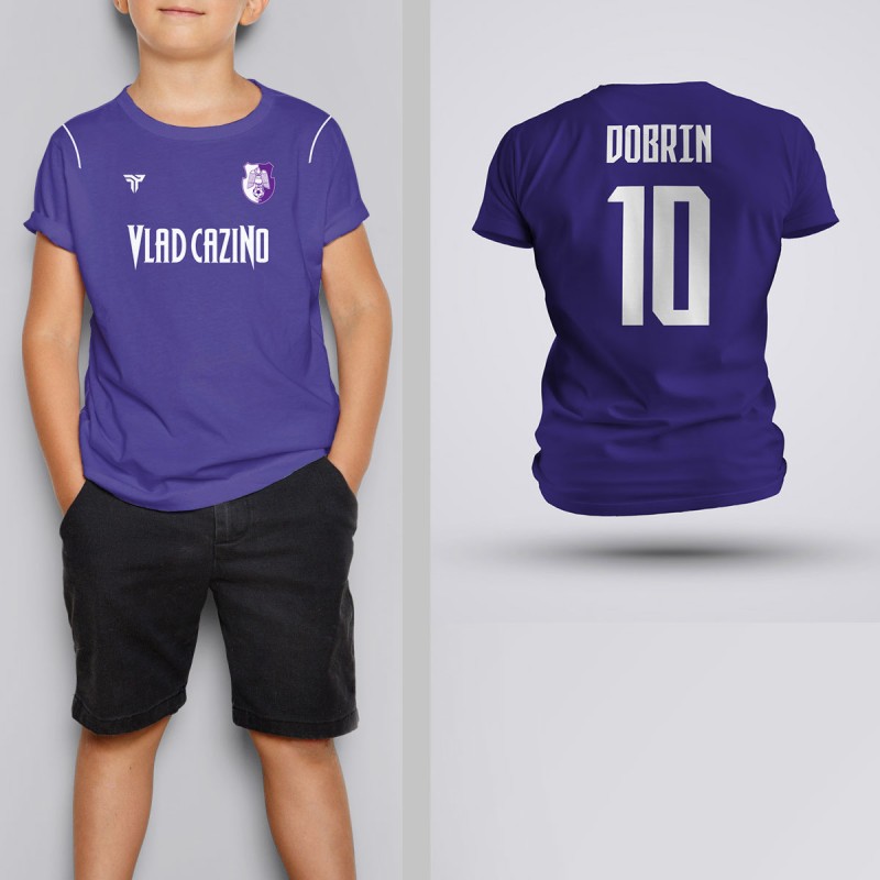 Tricou Copii Dobrin - Arges - Mov