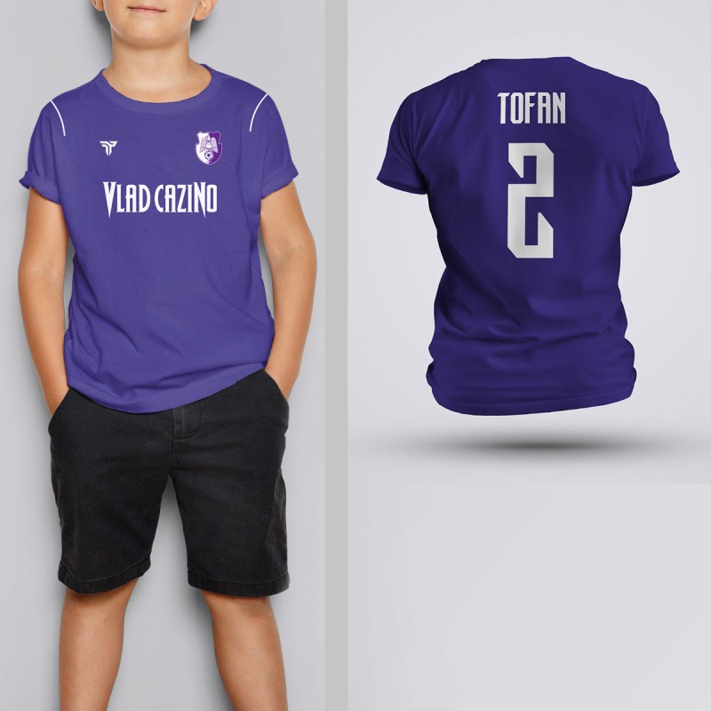 Tricou Copii Tofan - Arges - Mov