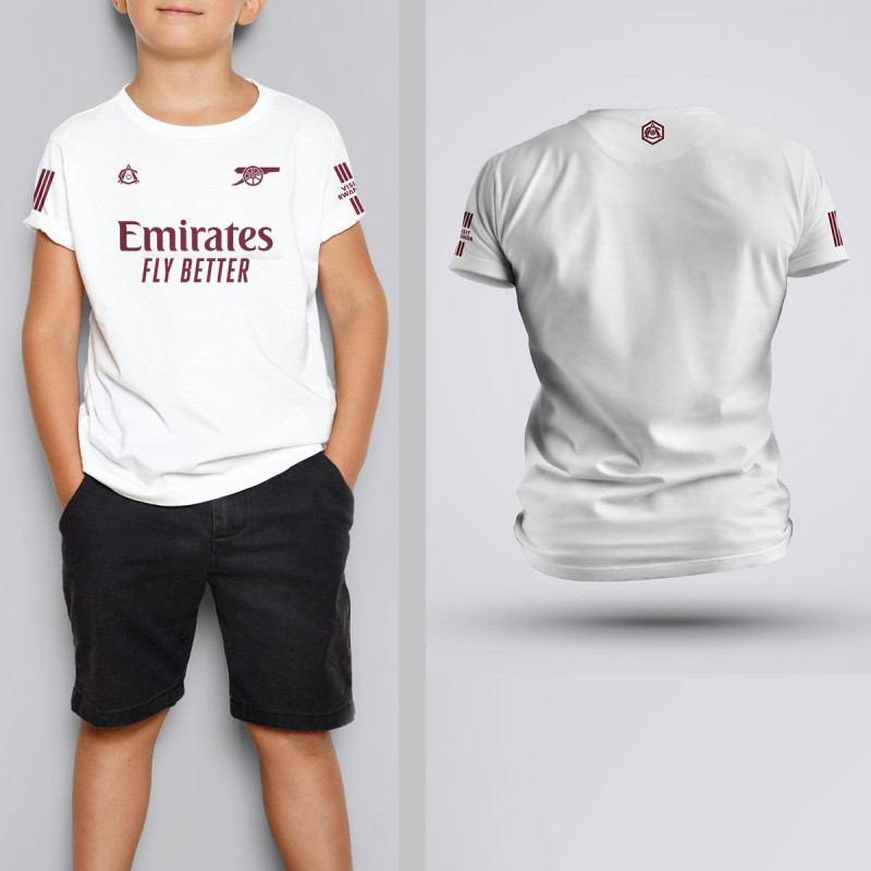 Tricou Copii - Arsenal FC - Alb