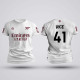 Tricou Rice - Arsenal FC - Alb,Tricouri Fotbal
