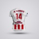 Tricou Copii Llorente - Atletico Madrid - Alb ,Tricouri Fotbal