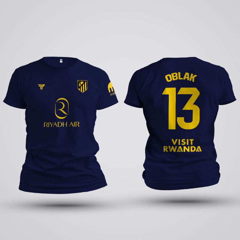 Tricou Oblak - Atletico Madrid - Bleumarin