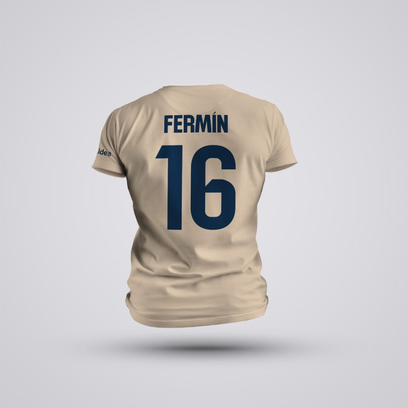 Tricou Fermin Lopez - Barcelona - Crem,Tricouri Fotbal