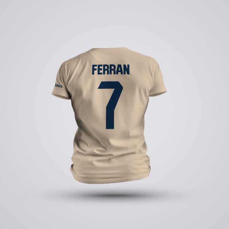 Tricou Ferran Torres - Barcelona - Crem ,Tricouri Fotbal