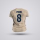 Tricou Pedri - Barcelona - Crem,Tricouri Fotbal