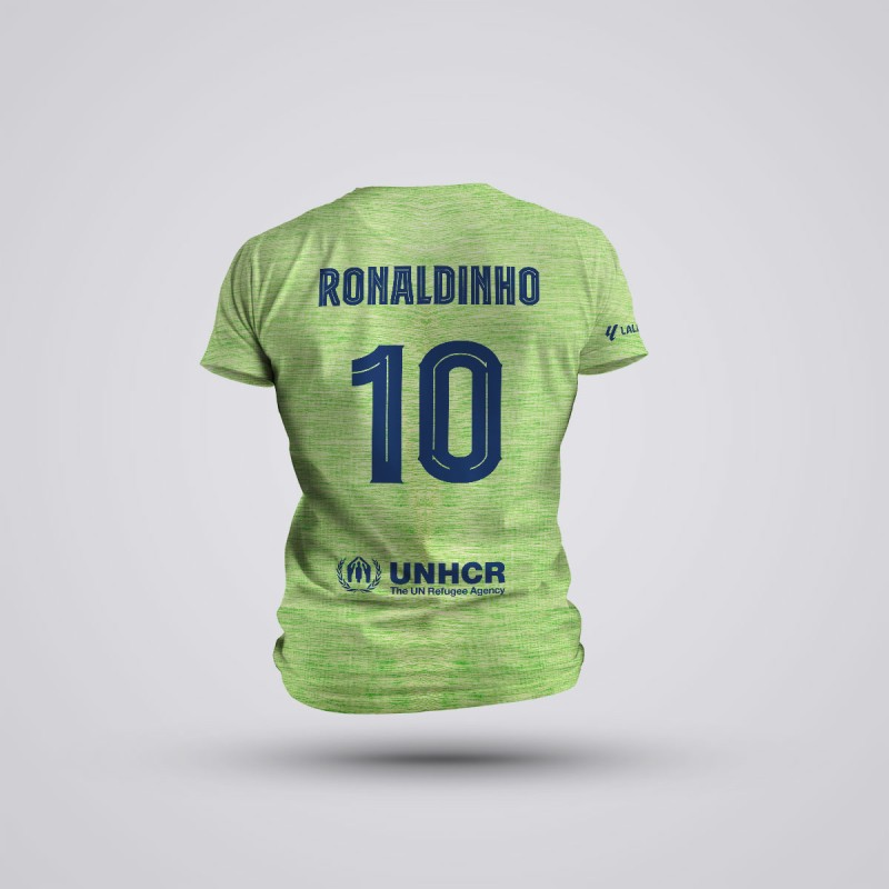 Tricou Ronaldinho - Barcelona V3 - Vernil