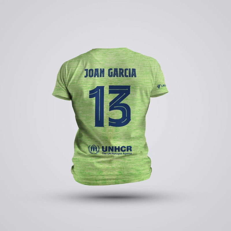 Tricou Copii Joan-Garcia - Barcelona - Verde,Tricouri Fotbal