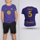 Tricou Copii Cubarsi - Barcelona - Mov,Tricouri Fotbal