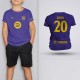 Tricou Copii Olmo - Barcelona - Mov,Tricouri Fotbal