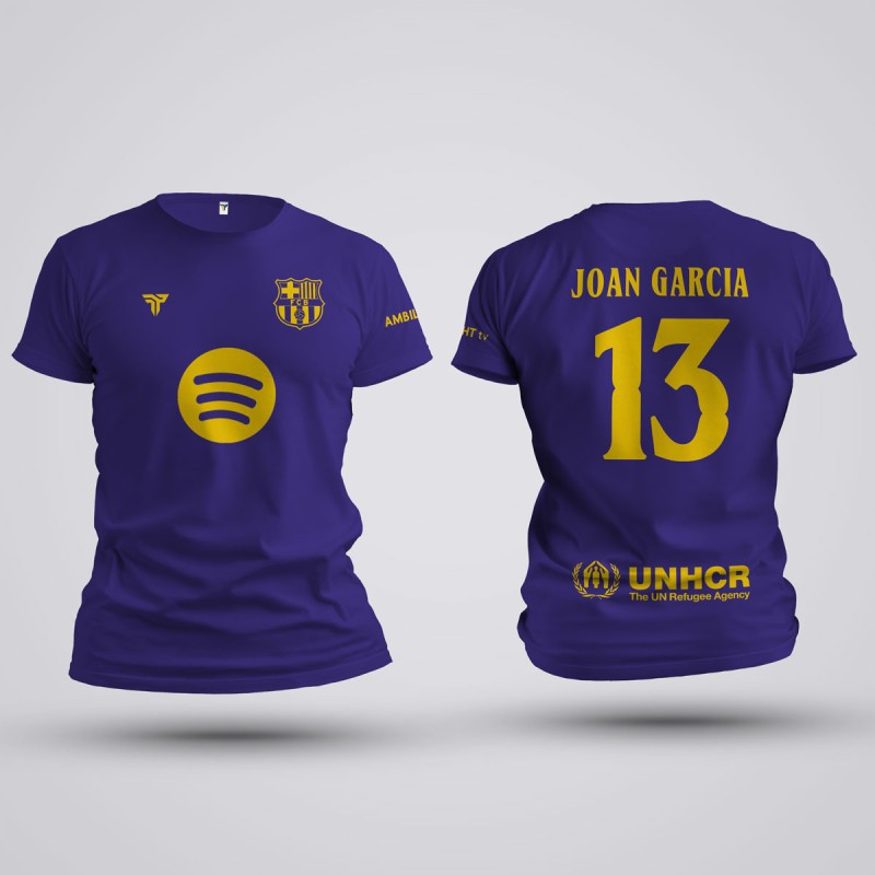 Tricou Garcia - Barcelona - Mov,Tricouri Fotbal
